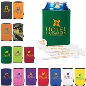 braned koozies for giveaways