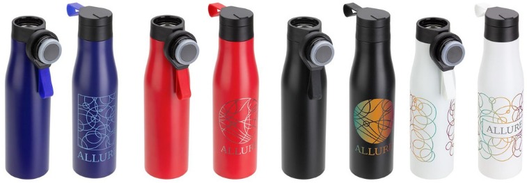 Promotional Allure 20 oz magnetic lid stainless steel bottle