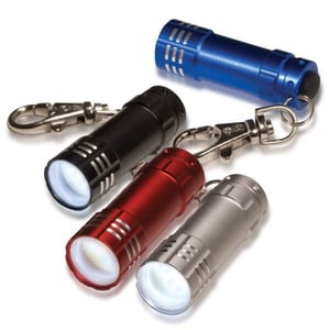 Micro Flashlight Key Holder