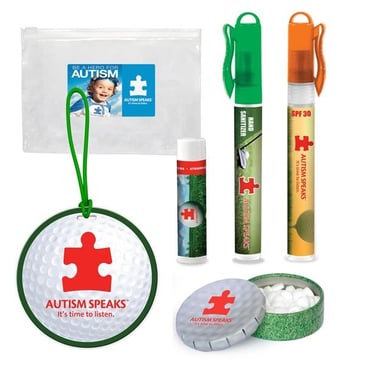 promotional golf event giveaway kit