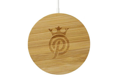  FSC Mix Bamboo MagClick Fast Wireless Charger 