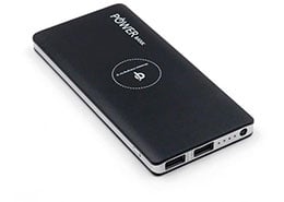 Wireless Power Bank with Flashlight