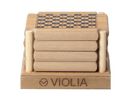 4 Piece Coaster Game Set