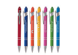 Soft Touch Pens with Stylus