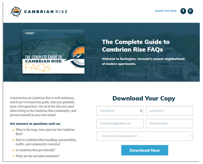 Guide to cambrian rise