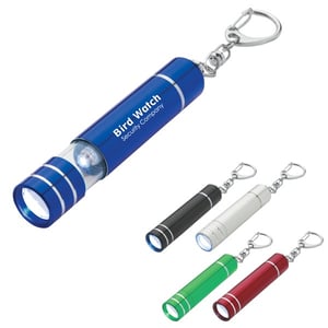 Aluminum Flashlight Keychain