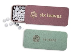 Wheat Straw Box with Mints