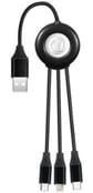 Giraffe 3-in-1 Light Up Charging Cable