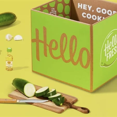 Hello fresh box example