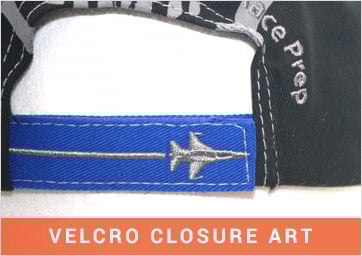 Custom Caps Velcro Closure