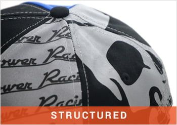 Custom Structured Caps