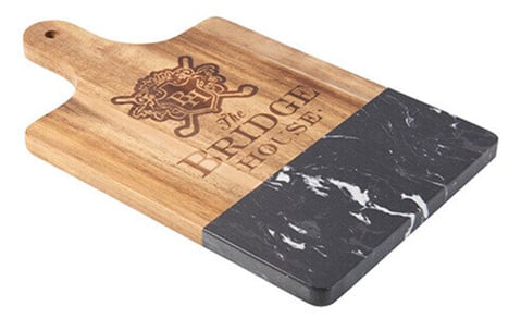 Custom Wood Cutting Board With Logo
