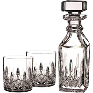 Waterford-Tumblers -Square-Decanter