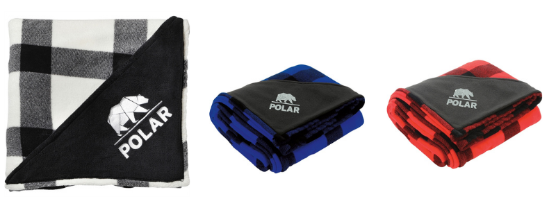 promotional blankets for holiday gifts