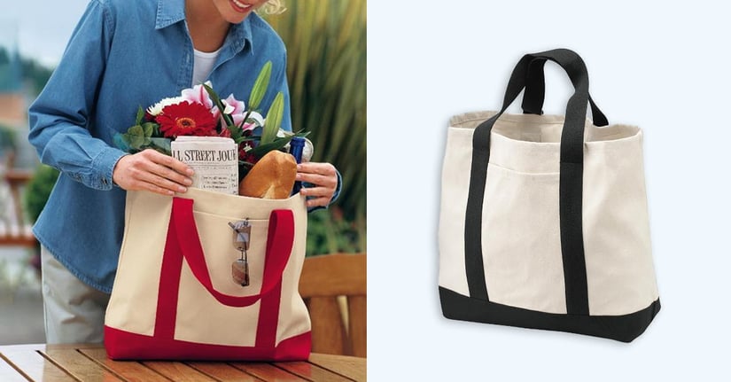 Marketing Non-Woven Tote Bag with Side Pockets | Promotional Tote Bags & Tote Bags