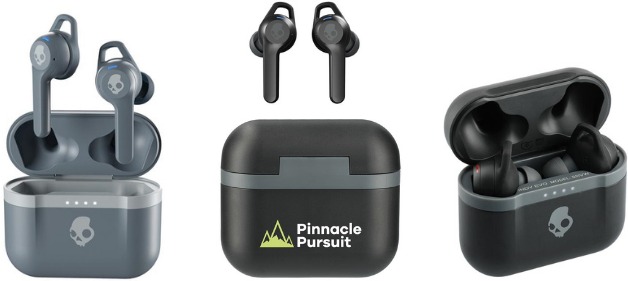 custom printed wireless earbuds