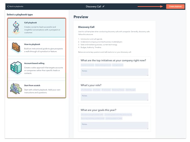 how to use sales playbooks