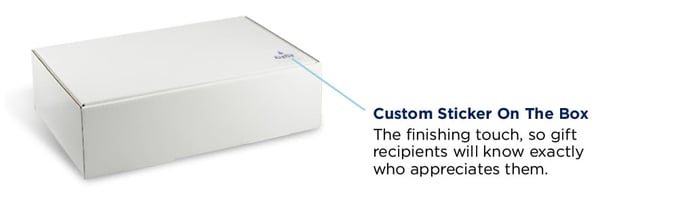 standard box with custom label