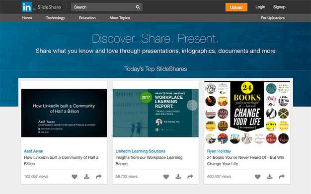 slideshare sales tool