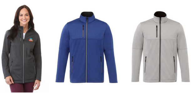 branded custom jacket for employees
