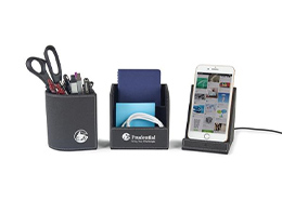 Truman Wireless Charging Desk Organizer