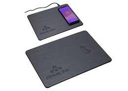 Mouse Pad with Wireless Charger
