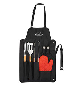 Custom BBQ Apron & Set with your logo