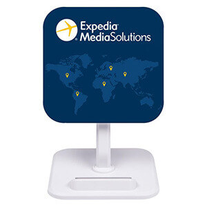 Custom printed phone charger with logo