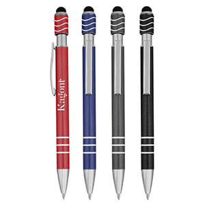 Custom Spin Top Stylus Pen that is a unique swag item
