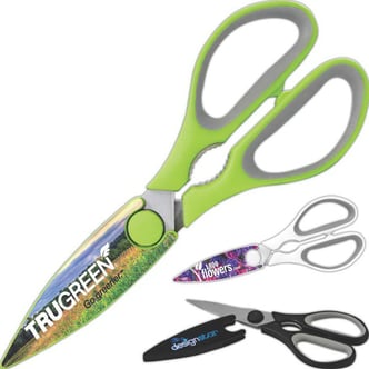 Scissors with Company Logo