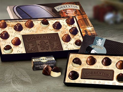 Corporate Logo Chocolates Truffles