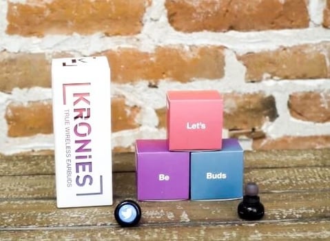 Promotional Product Packaging Kronies Wireless Earbuds