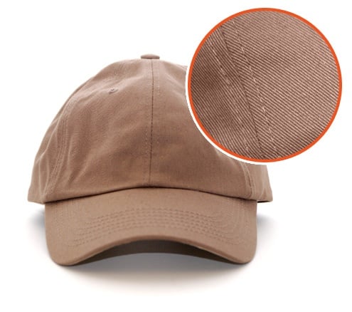 Brushed Cotton Twill Caps Brushed Cotton Twill Caps