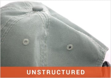 Custom Unstructured Caps Custom Unstructured Caps