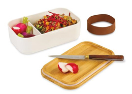 Branded Bento Lunch Box with Cutting Board