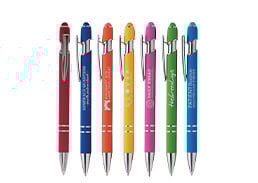 Soft Touch Pens with Stylus