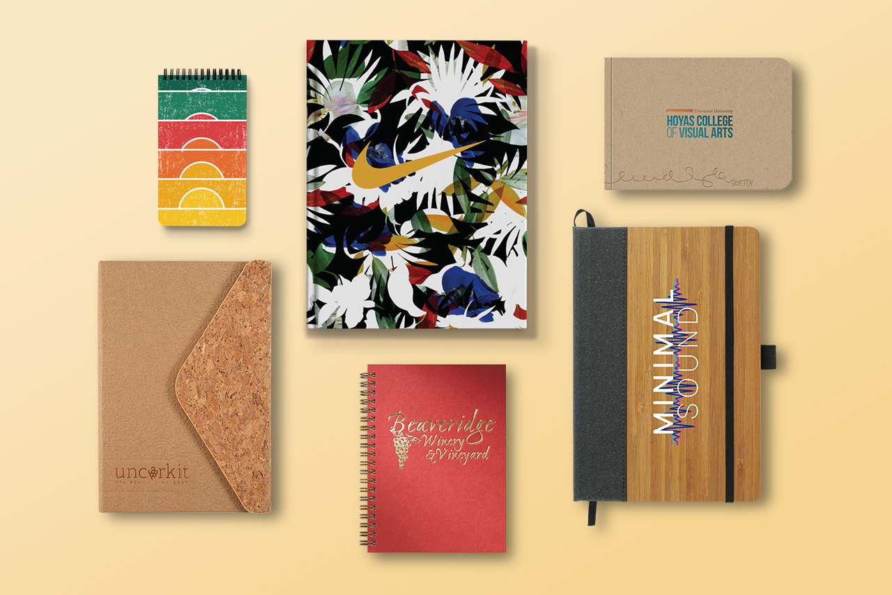 12 Custom Notebooks & Promotional Journals for Your Business