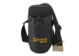 Adjustable Bottle Sling Cooler w/ Pouch