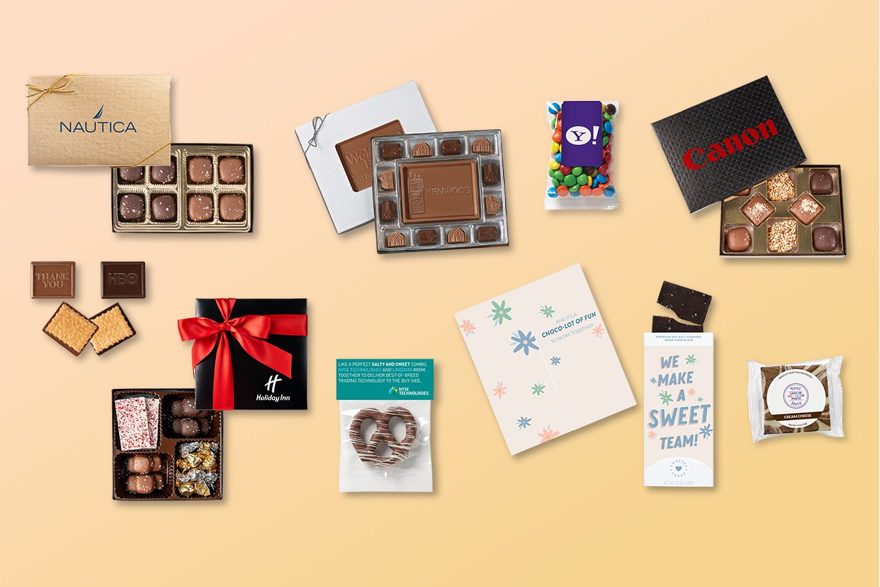 A selection of the best corporate chocolate gifts