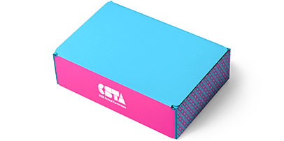 virtual event gift box design
