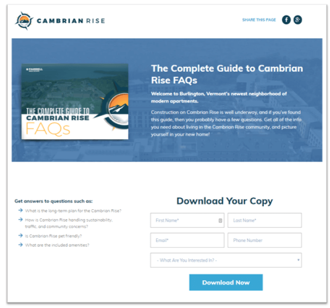Guide to cambrian rise