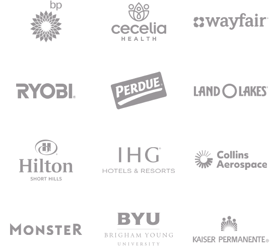 Logos of some of the world's most recognized companies