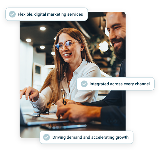 Flexible digital marketing services for your business