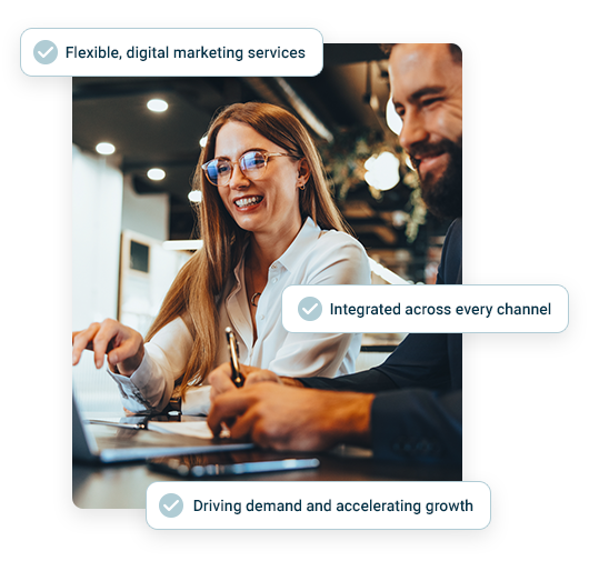 Flexible digital marketing services for your business